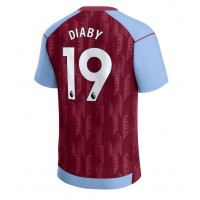 Moški Nogometni dresi Aston Villa Moussa Diaby #19 Domači 2023-24 Kratek Rokav